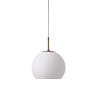 FRANDSEN hanging light Ball, opal white, Ø 18 cm, glass