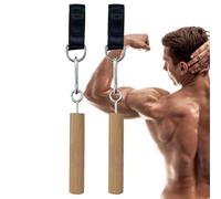 Ball Grip Pull-Up Handles, Pull-Up Bar, Ball Grip, Climbing Attachment, Strength Trainer, Handles, Non-Tearing, Portable Pull-Up Grips for Training the Rear Fingers and Forearms
