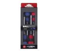Ball Grip Screwdriver 4PC. Set