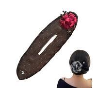 Ball Hair Bun Roller - Flexible Bun Hair Maker For Girls, Non-slip Easy Fast Snap Roll Tool Maker Girls Curler