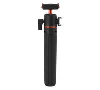 Ball Head 360 Degree Rotation Tripod Selfie Stick, Plastic and Aluminum Alloy, 20.5cm Compact Size - Universal Ball Head, Fast Release, Outdoor Photography Accessory