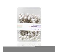 Ball Head Sewing Pins - 100PCS Colorful Garment Positioning Pearlescentt Pins | Straight Pins with Box & Ball Heads, Sewing Pins for Fabric, Quilting Pins for Craft Projects, Fabric Cutting