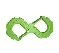 Ball Hitch Tow S-shaped Hook Universal Portable Double Ended U-buckle Quick Rescue Off Road Towing Bar Trailer Accessories Square Draw Bar(Green)