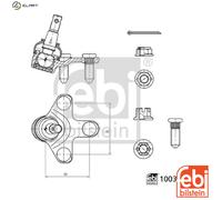 FEBI BILSTEIN 1003635 Ball Joint