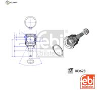 FEBI BILSTEIN 183628 Ball Joint