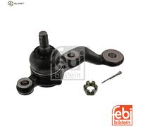 febi bilstein 43014 Ball Joint with castle nut and cotter pin, pack of one