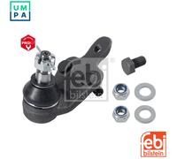 febi bilstein 43074 Ball Joint with castle nut and cotter pin, pack of one