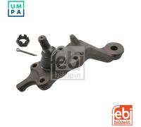 febi bilstein 43096 Ball Joint with castle nut and cotter pin, pack of one