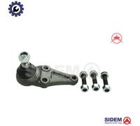 Wishbone Pin Lower Front Axle 71286 SIDEM for MITSUBISHI PAJERO/SHOGUN IV