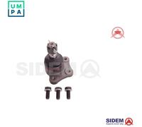 Wishbone Pin Lower Front Axle 81181 SIDEM for KIA K2500 Platform/Chassis K2700