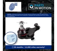 Ball Joint fits LEXUS UX200 2.0 Lower 2018 on Suspension Blue Print 4333049095
