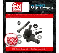 febi bilstein 42402 Ball Joint with castle nut and cotter pin, pack of one