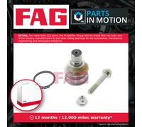 Ball Joint fits NISSAN TIIDA C11, SC1 1.6 Front 07 to 12 HR16DE Suspension FAG