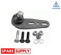 BALL JOINT FOR AUDI 4000 90 LEMFÖRDER 10028 04 FITS FRONT AXLE, LOWER, LEFT
