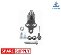 BALL JOINT FOR HYUNDAI AZERA LEMFÖRDER 36744 01 FITS FRONT AXLE, BOTH SIDES