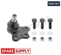 BALL JOINT FOR OPEL MERIVA A TOPRAN 206 472 FITS FRONT AXLE LEFT