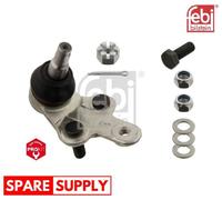 BALL JOINT FOR TOYOTA ALPHARD FEBI BILSTEIN 28701 FITS FRONT AXLE RIGHT, LOWER