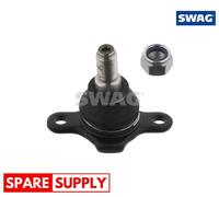 BALL JOINT FOR VW SWAG 30 78 0025 FITS FRONT AXLE LEFT, LOWER, FRONT AXLE RIGHT