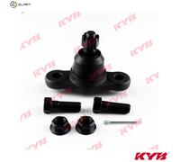 X2 PCS FRONT AXLE BOTH SIDES L&R KBJ1161 FITS HYUNDAI ELANTRA IV BALL JOINT KYB