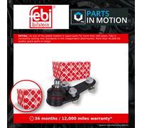 febi bilstein 18130 Ball Joint with additional parts, pack of one