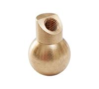 Ball Joint Nozzle Obliquely Sprays Brass Coolant, 16mm M 6 | Replacement Ball Joint Nozzle, Long Straight Shaft, Water Cooling Through Hole Sprayer, Easy to Use