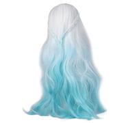 Ball Jointed Doll Wig, 1/3 Ball Jointed Doll Wig Soft for Dollhouse (Gradient Blue)