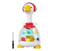 Ball - Jouet Interactif Canard, Éclatement Balle, Effets Sonores Lumineux, Jeu | Avec Mécanisme Press Rotation Pour Développement Sensoriel