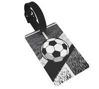 Ball Light Shadow Luggage Tags for Suitcases - Durable PVC ID Tags with Detachable Straps for Travel, Backpack, Golf Bag, Anti-Loss