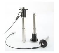 Ball lock pin Stainless Steel Spring Load Detent Pin Button Handle Quick Release Ball Lock With Fasten Rope For Positioning(A 6mm,L 85mm)