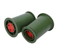 Ball Maker 60mm with Slots Maker 18×7×7 2pcs Portable Durable Pe Lure Bait Tool Ball Maker Device Fishing Accessory Green