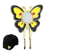 Ball Marker Hat Clip, Magnetic Golf Marker, Metal Animal Hat Clip, Cute Golf Accessory with Portable Ball Markers for Men Women Beginners Driving Range Backyard Outdoor 1.61x1.18in