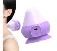 Ball Massager, Rechargeable Neck Relaxer, Vibrating Muscle Counseling Device, Stabilizing Suction Pads, Ideal for Shoulder, Lower Back, Legs, Foot, Elderly, Men, Women Use