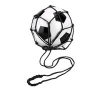 Ball Net Bag - Heavy Duty Nylon Mesh Bag with Storage Cord for Football, Volleyball and Basketball, Unique Ball Holder for Outdoor Sports, Beach, Pool and Ball