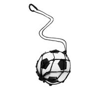 Ball Net Bag - Mesh Football Bag with Drawstring | Football Volleyball Storage Single Carrier | Multifunctional Durable Nylon Sack for Outdoor Sports, Beaches, Pools, Gyms | Mesh Bag