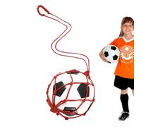 Ball Net Bag - Mesh Football Bag with Drawstring | Football Volleyball Storage Single Carrier | Multifunctional Durable Nylon Sack for Outdoor Sports, Beaches, Pools, Gyms | Mesh Bag