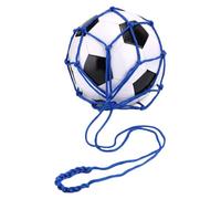 Ball Net Bag - Mesh Football Bag with Drawstring | Football Volleyball Storage Single Carrier | Multifunctional Durable Nylon Sack for Outdoor Sports, Beaches, Pools, Gyms | Mesh Bag