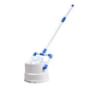 Ball Pickup Collector - 96 Centimeter White PP, Efficient Retrieval Caddy, Lightweight Tool | Gym Exercise Sessions Hobbyist Players Clubs Schools Parks Recreational Matches Daily Drills