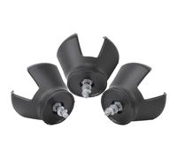 Ball Pickup For Putter, 3Pcs Ball 3-Prong Manual Pick Up Tool Super Stroke Ball Pickup Ball Pick Up Retriever Grabbers Sucker Claw Picking Device Accessory For Putter Grip