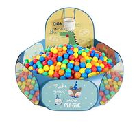 Ball Pit - Foldable Playpen Tent, Child Activity Playset with Easy Setup, Indoor Outdoor Toy Material, Kids Playpen with Fun Design for Boys Girls Living Room Bedroom Playroom Nursery