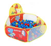 Ball Pit for Kids | Foldable Playhouse with Basketball Hoop | Thickened Indoor Ball Pit | for Thanksgiving Indoor Outdoor Room Boys Girl Birthday Christmas