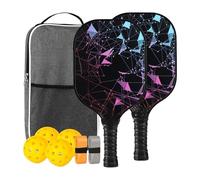 Ball Play Racket Set | Cucumber Ball Bat - Fibreglass Lightweight Easy to Grip Sports Accessories Outdoor Outdoor Home Sports Adults Children Sports