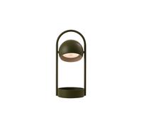 Ball Portable Table Lamp Olive Green