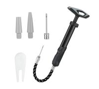 Ball Pump - 27.5cm Football Pump Safe Pressure Limits | Multi-Purpose Quick Inflation with High Strength Steel, Football Inflator Pumps for Football, Basketball, Rugby, Ball