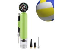 Ball Pump, Mini Durable ABS Material | Portable Manual Inflator With Pressure Gauge, This Multifunctional Sport Pneumatic Tool Improves Game Preparation For Football Balls
