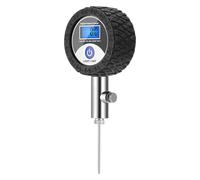 Ball Pump with Pressure Gauge - Handheld Portable Air Inflator | Built-in Accurate Pressure Gauge, Easy to Use with Standard Needles, Heavy Duty Construction, Reliable for the R