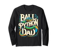 Ball Python Dad Shirt Snake Pet Owner Ball Python Long Sleeve T-Shirt