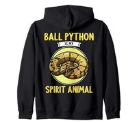 Ball Python is my spirit animal. Ball Pythons Ball Python Zip Hoodie