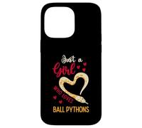 Ball Python lover for Just a Girl who Loves Ball Pythons Case for iPhone 14 Pro Max