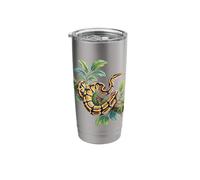 Ball Python Lover Reptile Keeper Snake Owner Stainless Steel Insulated Tumbler