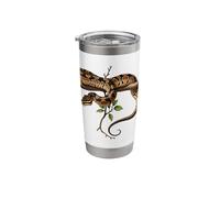 Ball Python Lover Reptile Keeper Snake Owner Stainless Steel Insulated Tumbler